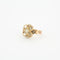 Bague 52 Bague fleur vintage en or jaune et blanc 18K et diamants 58 Facettes