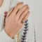Bague 48.5 Bague vintage en or blanc 18K et diamants 58 Facettes LMB-7