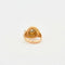 Bague 56 Bague tourbillon en or jaune 18K avec diamants 58 Facettes LMB-93