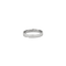 Bague 55 Hermès Ever Kelly - Bague alliance en platine GM 4 mm 58 Facettes LMB-104