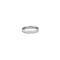 Bague 55 Hermès Ever Kelly - Bague alliance en platine GM 4 mm 58 Facettes LMB-104