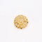 Broche Broche ronde fleur Napoléon III en or rose 18K et diamants 58 Facettes LMB-27