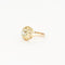 Bague 50 Bague en or rose 18K sertie d’un diamant 0,14 ct 58 Facettes
