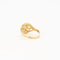 Bague 50 Bague en or rose 18K sertie d’un diamant 0,14 ct 58 Facettes