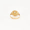 Bague 50 Bague en or rose 18K sertie d’un diamant 0,14 ct 58 Facettes