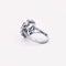 Bague 49 Bague pompadour sertie de diamants en or blanc et platine 58 Facettes