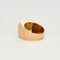 Bague 58 Tank - Bague en or jaune, platine et diamants 58 Facettes