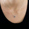 Collier Collier pendentif en or blanc 18K avec tourmaline rose et diamants 58 Facettes