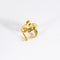 Boucles d'oreilles Boucles d'oreilles volutes en or jaune 18K et diamants 58 Facettes