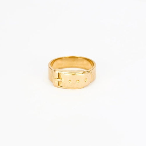 Bague 52 Bague ceinture bandeau en or jaune rosé 18K 58 Facettes LMB-205