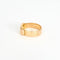 Bague 52 Bague ceinture bandeau en or jaune rosé 18K 58 Facettes LMB-205