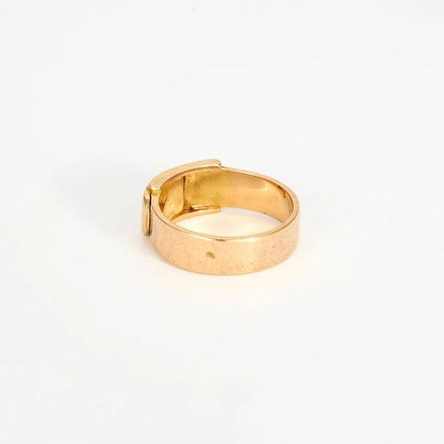 Bague 52 Bague ceinture bandeau en or jaune rosé 18K 58 Facettes LMB-205
