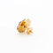 Boucles d'oreilles Boucles d'oreilles puces en platine et or jaune, diamants et nacre 58 Facettes
