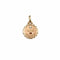Pendentif Augis - Pendentif médaille d'amour en or jaune 18K et rubis 58 Facettes LMB-255