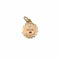 Pendentif Augis - Pendentif médaille d'amour en or jaune 18K et rubis 58 Facettes LMB-255
