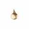 Pendentif Augis - Pendentif médaille d'amour en or jaune 18K et rubis 58 Facettes LMB-255