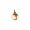 Pendentif Augis - Pendentif médaille d'amour en or jaune 18K et rubis 58 Facettes LMB-255