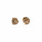 Boucles d'oreilles Boucles d'oreilles puces spirale en or jaune 18K et diamants 58 Facettes