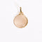 Pendentif Augis - Médaille d’amour ronde trois ors « Plus qu’hier moins que demain » 58 Facettes LMB-279