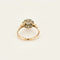 Bague 55 Bague marguerite ancienne en or rose et blanc et diamants 58 Facettes LMB-292