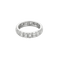 Bague 49 Alliance américaine - Bague en or blanc 18K et diamants 0,95 ct 58 Facettes LMB-294