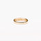 Bague 49.5 Alliance demi-tour - Bague en or jaune 18K pavée de diamants 58 Facettes LMB-301