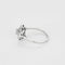 Bague 57 Bague Art déco octogonale en or blanc et platine, diamants 58 Facettes LMB-300
