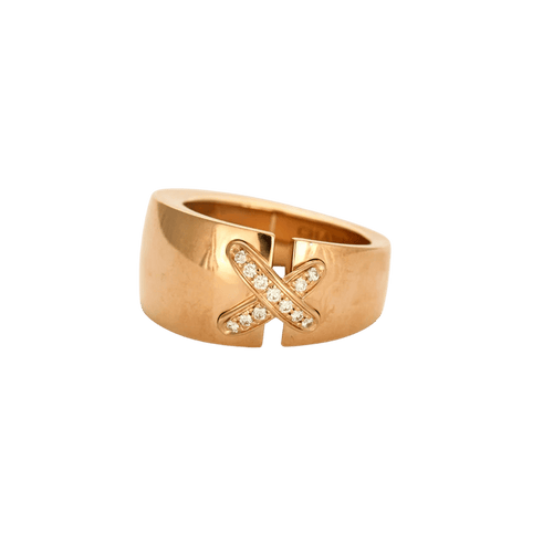Bague 55 Chaumet Liens - Bague en or rose 18k et diamants 58 Facettes 38