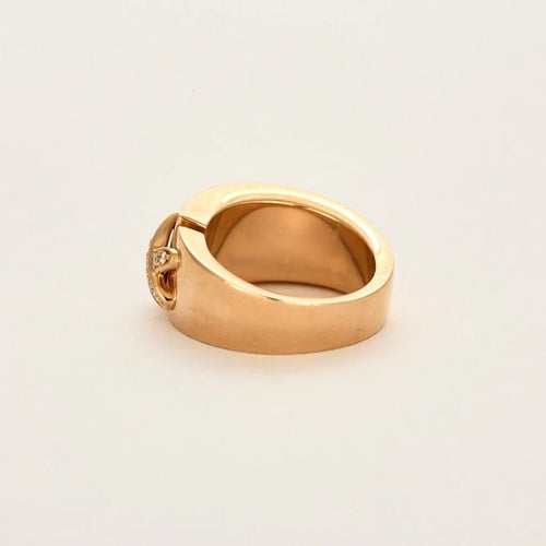 Bague 55 Chaumet Liens - Bague en or rose 18k et diamants 58 Facettes 38