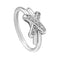 Bague 56 Chaumet Liens - Bague en or blanc 18k et diamants 58 Facettes