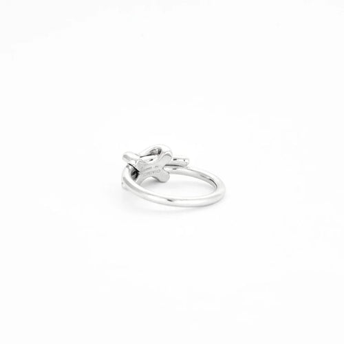 Bague 56 Chaumet Liens - Bague en or blanc 18k et diamants 58 Facettes