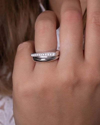 Bague 51 FRED Success - Bague en or blanc 18k et diamants 58 Facettes 88