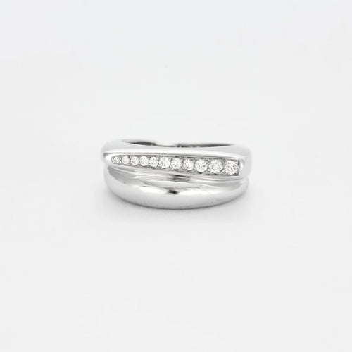 Bague 51 FRED Success - Bague en or blanc 18k et diamants 58 Facettes 88