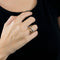 Bague 53 Cartier Trinity - Bague en or 18k et diamants 58 Facettes 66