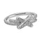 Bague 53 Chaumet Liens - Bague en or blanc 18k et diamants 58 Facettes