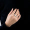 Bague 56 Chanel Ultra - Bague en or blanc 18k, céramique et diamants 58 Facettes