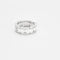Bague 56 Chanel Ultra - Bague en or blanc 18k, céramique et diamants 58 Facettes