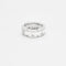 Bague 56 Chanel Ultra - Bague en or blanc 18k, céramique et diamants 58 Facettes