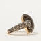 Bague 53 Pomellato Tango - Bague en or rose 18k, quartz fumé et diamants 58 Facettes