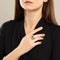 Bague 53 Dior Rose Bagatelle - Bague en or blanc 18k, tsavorites et diamants 58 Facettes
