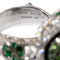 Bague 53 Dior Rose Bagatelle - Bague en or blanc 18k, tsavorites et diamants 58 Facettes