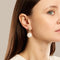Boucles d'oreilles De Grisogono - Boucles d’oreilles boule en or rose 18k, diamants et cristal de roche 58 Facettes