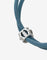 Bracelet De Grisogono Allegra - Bracelet en or blanc 18k, diamants champagne et tourmalines paraïba 58 Facettes