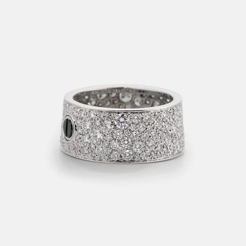 Bague 54 Cartier Love - Bague en or blanc et diamants 58 Facettes