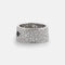 Bague 54 Cartier Love - Bague en or blanc et diamants 58 Facettes
