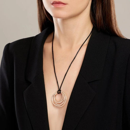 Collier De Grisogono Allegra - Collier en or rose 18k et diamants 58 Facettes