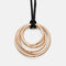 Collier De Grisogono Allegra - Collier en or rose 18k et diamants 58 Facettes