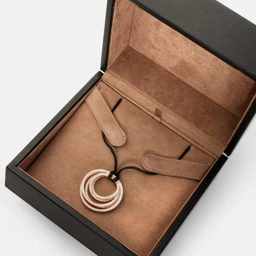Collier De Grisogono Allegra - Collier en or rose 18k et diamants 58 Facettes