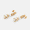 Boucles d'oreilles FRED Baie des Anges - Boucles d'oreilles en or jaune 18k, perles et diamants 58 Facettes