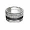 Bague 53 Boucheron Quatre Black Edition - Bague en or blanc 18k et diamants 58 Facettes